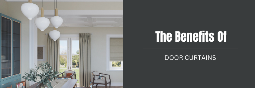 Door curtain banner